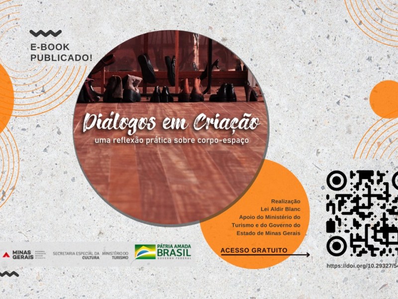 Livro “Diálogos em Criação: uma reflexão prática sobre corpo-espaço”