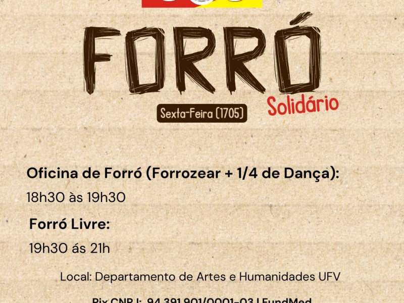SOS Forró Solidário&nbsp;#AjudeoRS